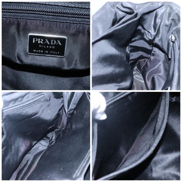 PRADA Hand Bag Nylon Green Auth th5642 - Picture 13 of 15